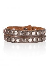 Cowboysbelt Lederarmband Braun