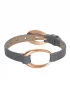 Ovality Damenarmband Grau