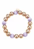 Damenarmband Bold Spheres Lavender