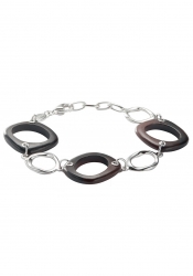 Fossil Damenarmband Schwarz