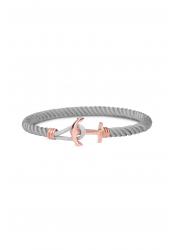 Paul Hewitt Ankerarmband Phreps Lite Rosegold Nylon Grey