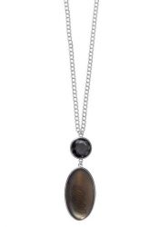 Pilgrim GoDiva Damenhalskette grey/silver