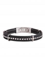 Xenox Herrenlederarmband Milano