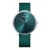 Herrenuhr Ultra Slim Grün