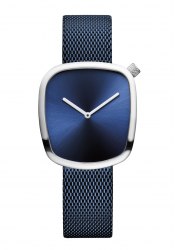 BERING Pebble Damenuhr Blau