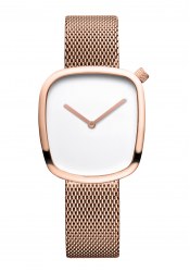 BERING Pebble Damenuhr Roségold