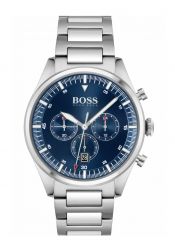 Boss Herrenchronograph Pioneer Blau