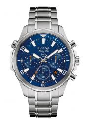 Bulova Marine Star Herrenchronograph Silber