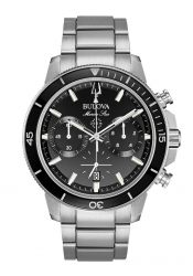 Bulova Marine Star Herrenchronograph Schwarz