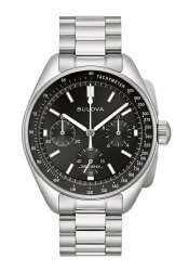 Bulova Lunar Pilot Herrenchronograph Schwarz