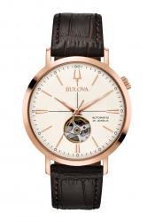 Bulova Classic Herrenuhr Automatik Weiß