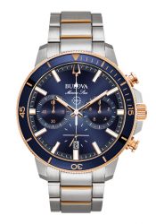 Bulova Marine Star Herrenchronograph Blau