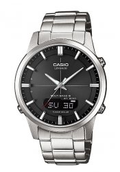 Casio Herren Funkuhr Silber