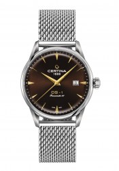 Certina DS-1 Powermatic 80 Herrenuhr Braun
