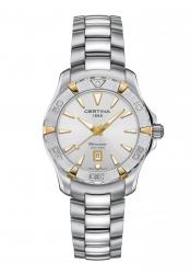 Certina DS Action Damenuhr Chronometer Silber