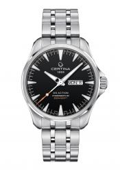 Certina DS Action Day-Date Powermatic 80 Herrenuhr Automatik Schwarz