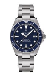 Certina DS Action Powermatic 80 40.5mm Titan blau
