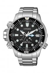 Citizen Eco-Drive Aqualand Promaster Herrenuhr Silber