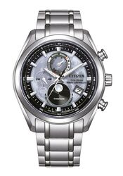 Citizen Eco Drive Funkuhr Mondphase Silber