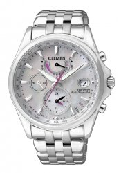 Citizen Eco Drive Damenuhr Funk Perlmutt