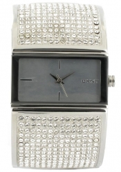 DKNY Damenuhr Perlmutt