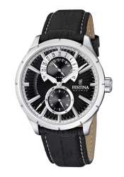 Festina Herren-Multifunktionsuhr Schwarz