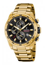 Festina Sport Herrenchronograph Gold