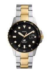 Fossil Herrenuhr Sport Bicolor