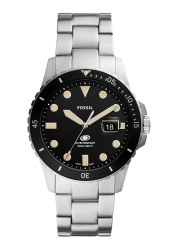 Fossil Herrenuhr Sport Silber