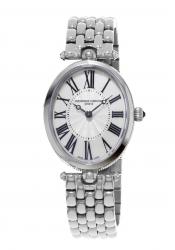 Frederique Constant Art Deco Damenuhr Silber