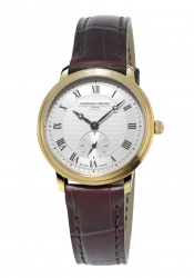 Frederique Constant Slimline Kleine Sekunde Damenuhr Gold
