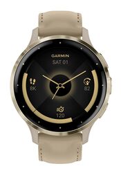 Garmin Venu 3S French Gray/Softgold mit zusätzlichem Silikon-Wechselarmband