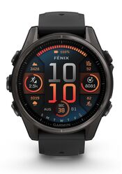 Garmin Fenix 8 43mm AMOLED Sapphire Schwarz Carbongrau Titan