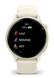 Garmin vívoactive® 6 Bone/Lunargold
