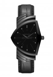 Hamilton Ventura L Herrenuhr Schwarz