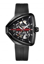Hamilton Ventura Elvis80 Skeleton Herrenuhr Schwarz