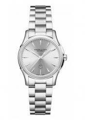 Hamilton Jazzmaster Viewmatic Automatik 34mm Damenuhr Silber