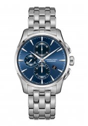 Hamilton Jazzmaster Automatik-Chronograph 42 mm blau