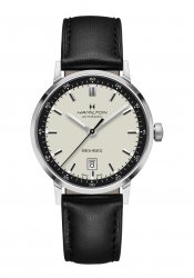 Hamilton Intra-Matic Automatik Herrenuhr Beige