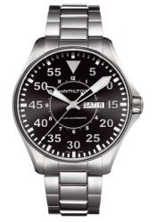 Hamilton Khaki Pilot Automatikuhr 46mm Schwarz