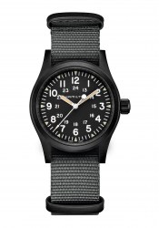 Hamilton Khaki Field Mechanical Herrenuhr Schwarz
