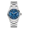 Khaki Field  Automatik 38mm Blau