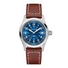Khaki Field  Automatik 38mm Blau