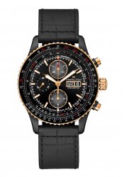 Hamilton Khaki Aviation Converter Automatikchronograph Schwarz