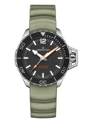 Hamilton Khaki Navy Frogman Silber