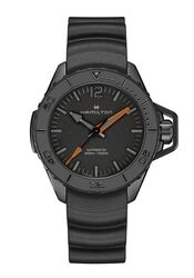 Hamilton Khaki Navy Frogman Schwarz