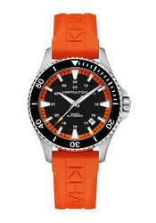 Hamilton Khaki Navy Scuba Auto Orange