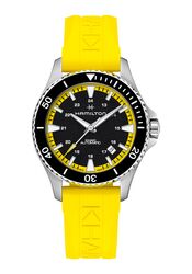 Hamilton Khaki Navy Scuba Auto Gelb