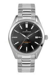 Jacques Lemans Herrenuhr Derby schwarz
