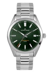 Jacques Lemans Herrenuhr Derby grün